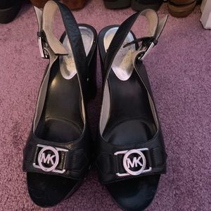 Real Micheal Kors black heel